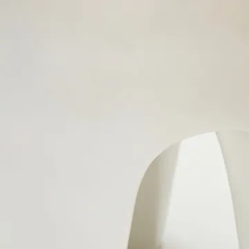 Besshoei sivupöytä Ø 35 cm - Snow - byNORD