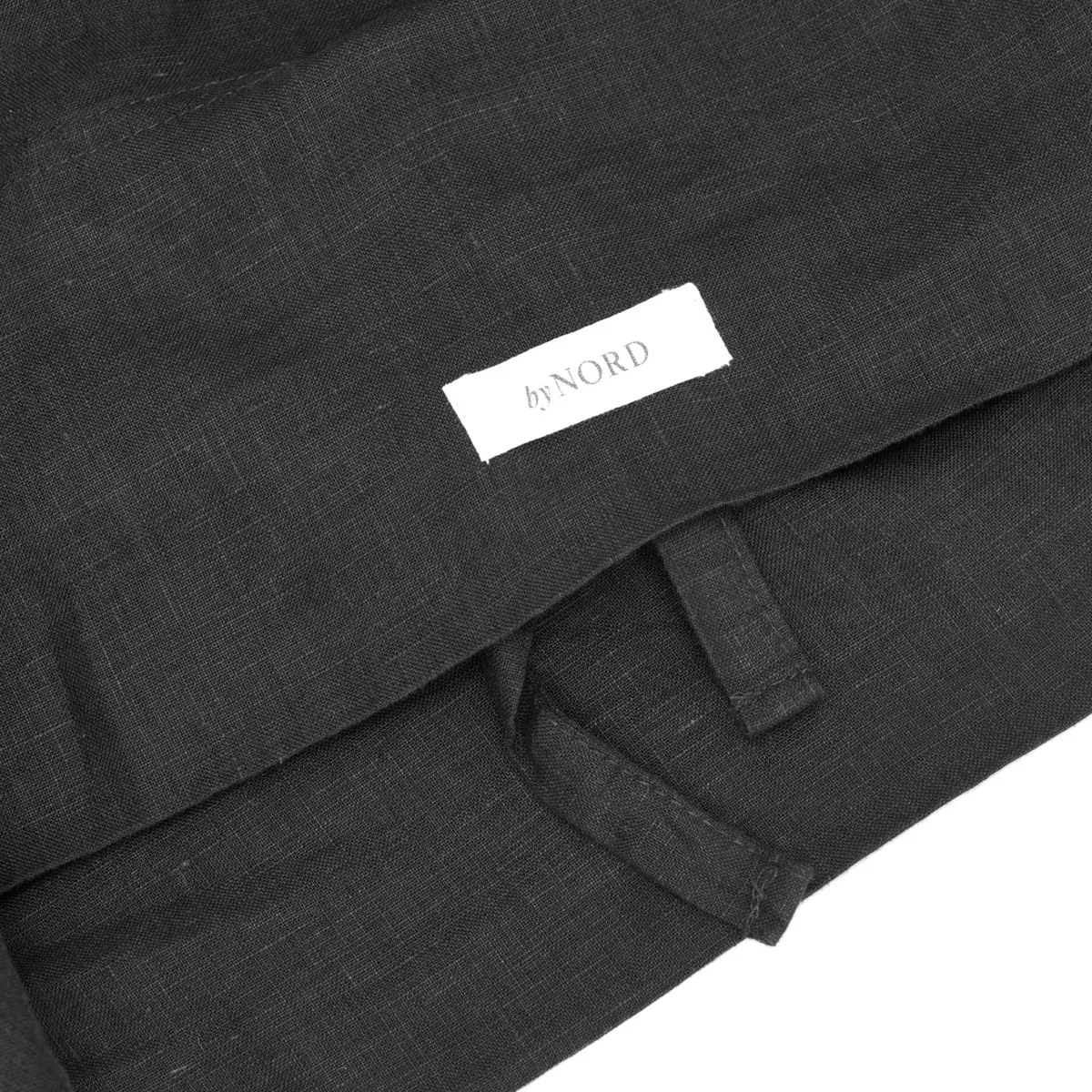 Gunhild tyynyliina 50x90 cm, Coal byNORD