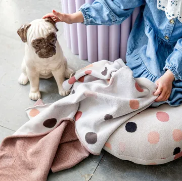 Big Pug -koriste 31 cm - Beige - Byon