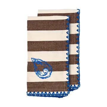 Bubba keittiöpyyhe 50x70 cm 2-pack - Oyster - Byon