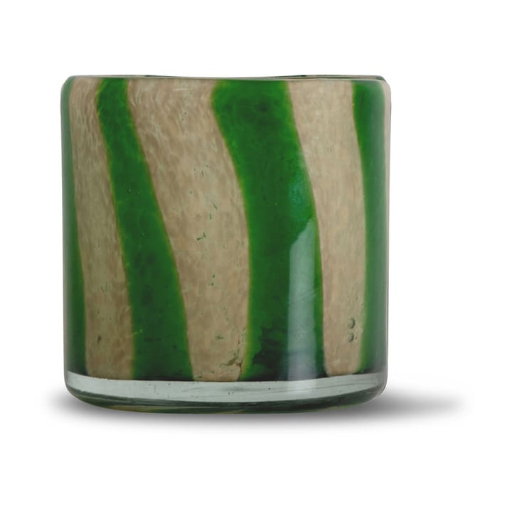 Calore kynttilälyhty-maljakko M Ø15 cm - Green-beige - Byon