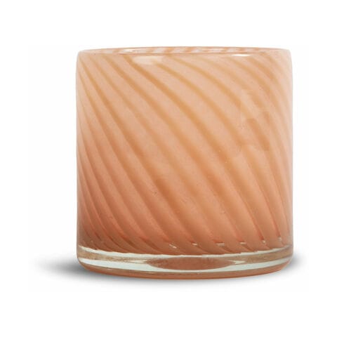 Calore kynttilälyhty-maljakko M Ø15 cm - Vaaleanpunainen-beige - Byon