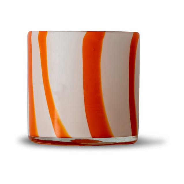 Calore kynttilälyhty XS Ø 10 cm - Orange-white - Byon