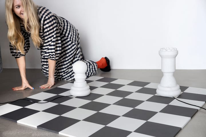 Chess Pawn -pöytävalaisin  - White - Byon