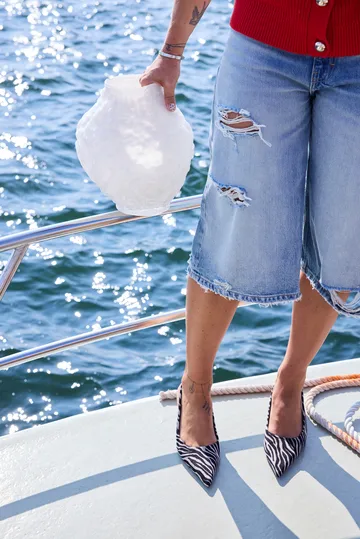 Corallo maljakko M 26x28x27 cm - Luunvalkoinen - Byon