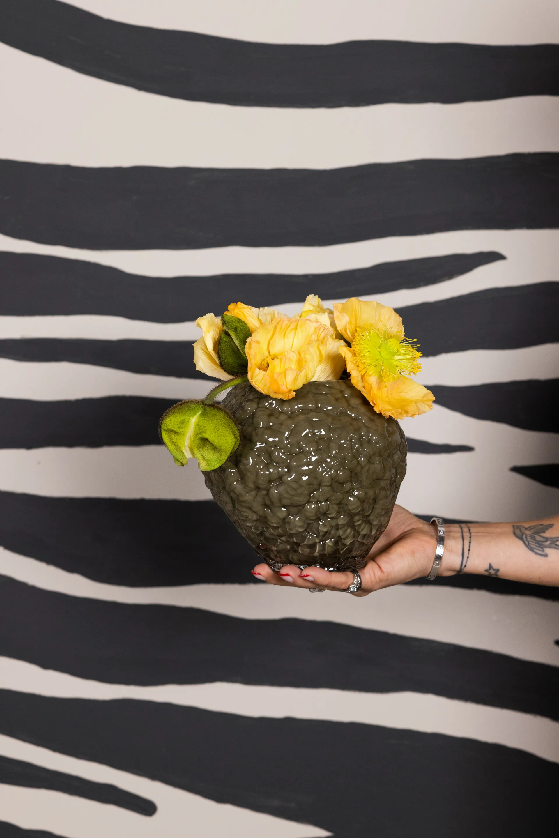 Corallo maljakko XS 19x17x17,5 cm, Vihreä Byon