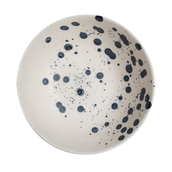 Dottie kulho Ø13 cm, Musta-valkoinen Byon