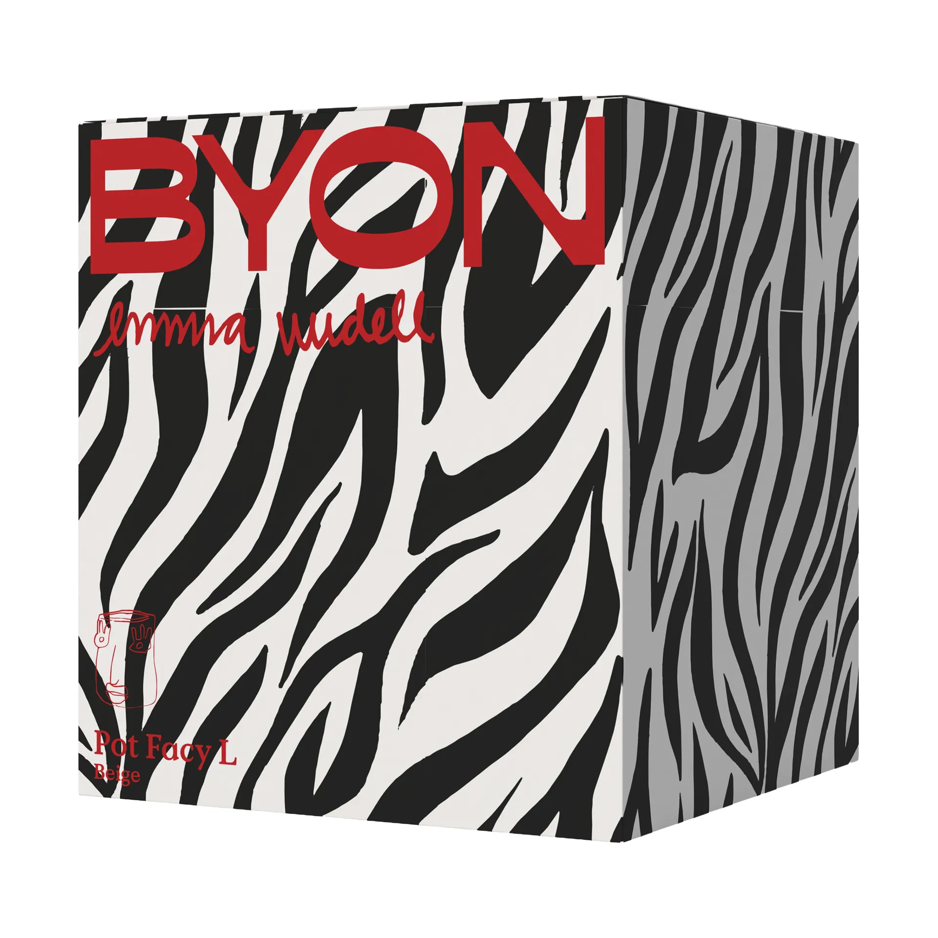 Facy ruukku L 24x19x22 cm, Beige Byon