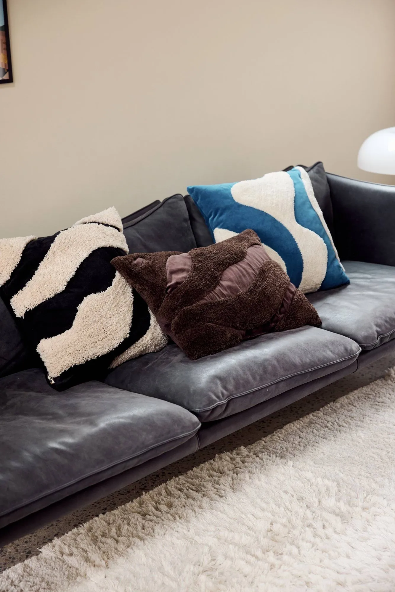 Fluffy tyyny 50 x 50 cm, Ruskea, 40x60 cm Byon