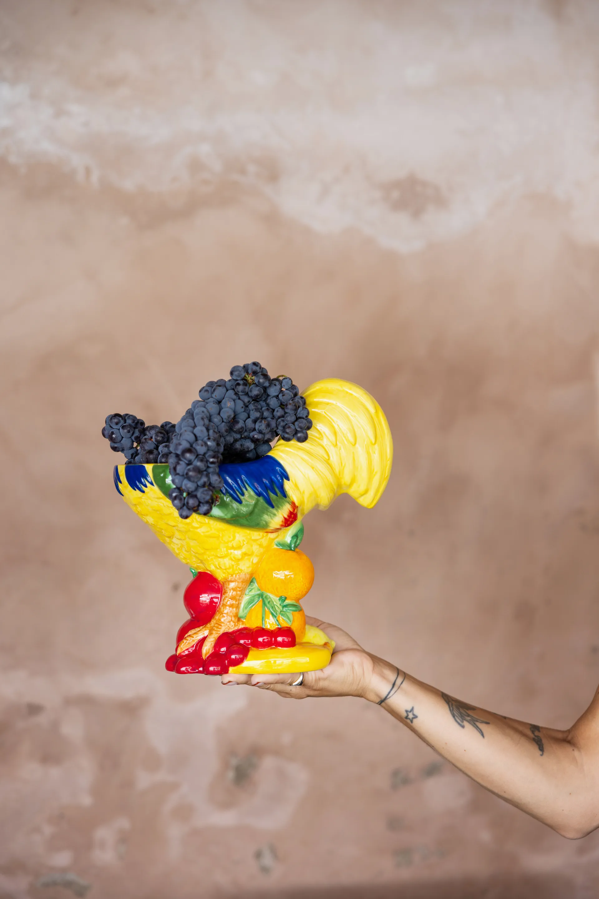 Fruity Rooster kulho, Keltainen Byon