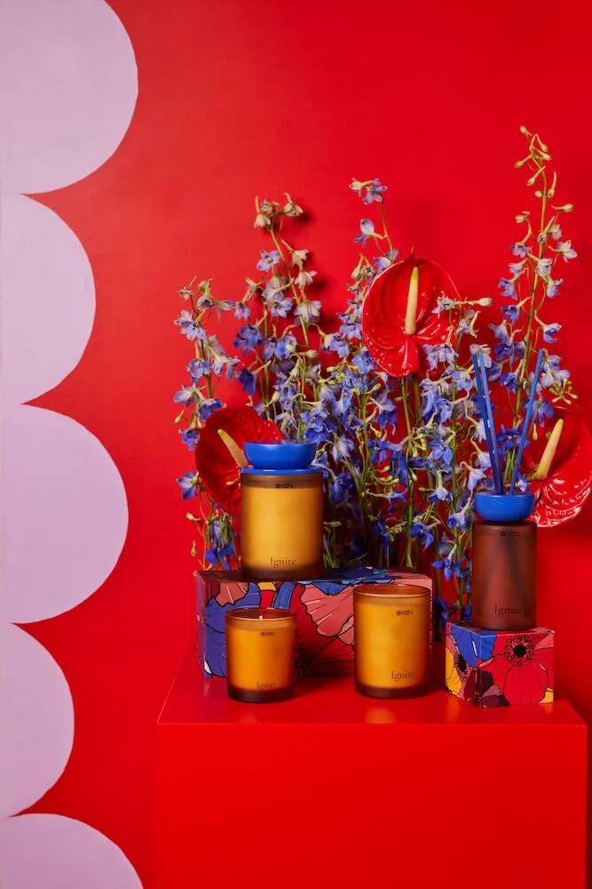 Ignite tuoksutikut, Amber-sininen Byon