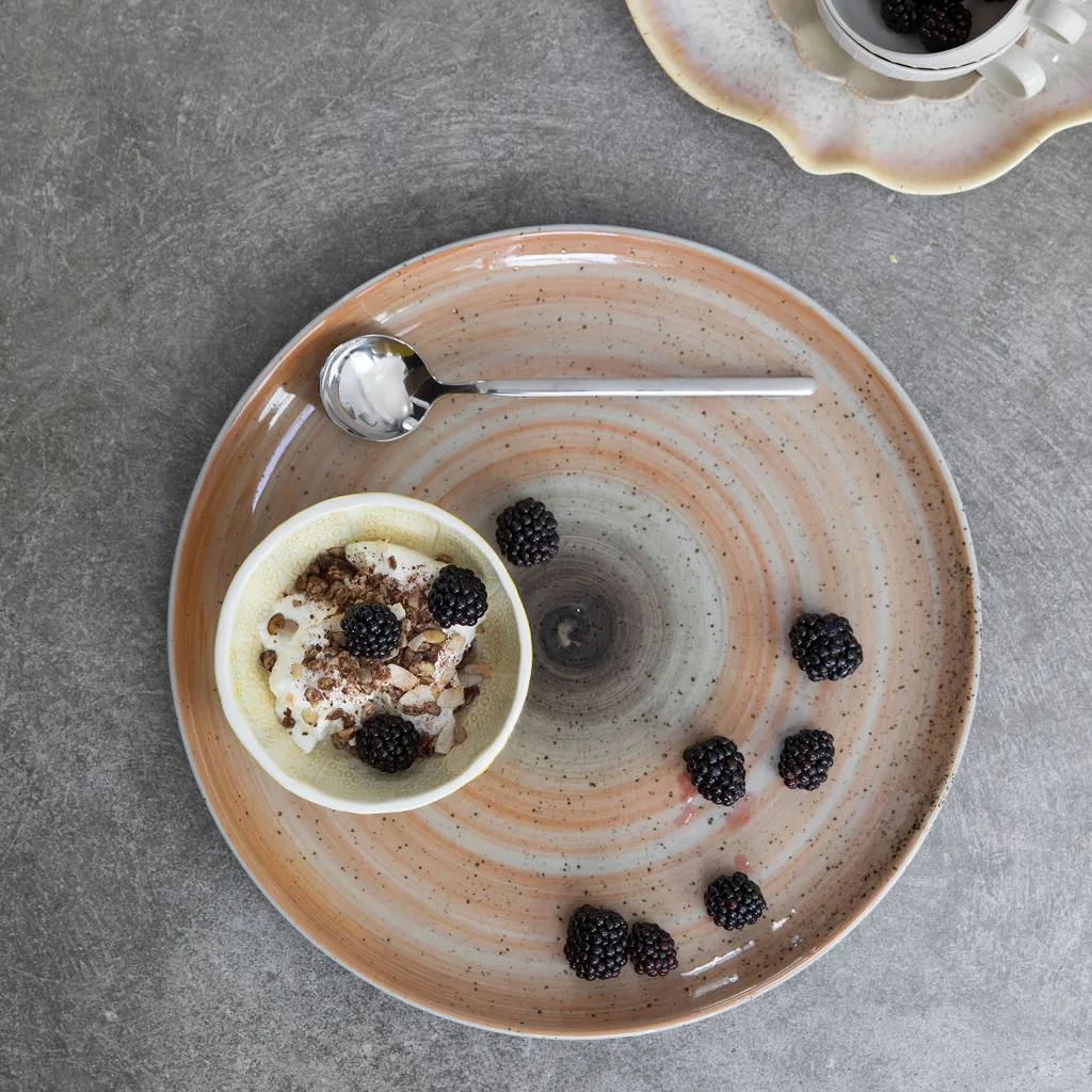 Juno tarjoilulautanen 34 cm, Orange Byon