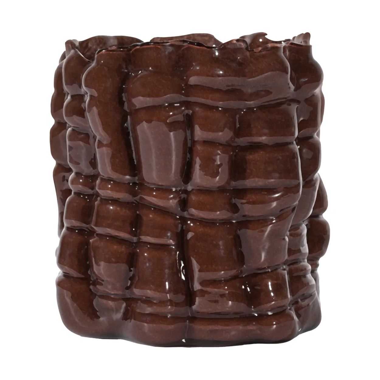 Byon Laranne kynttilälyhty Ø10 cm Ruskea