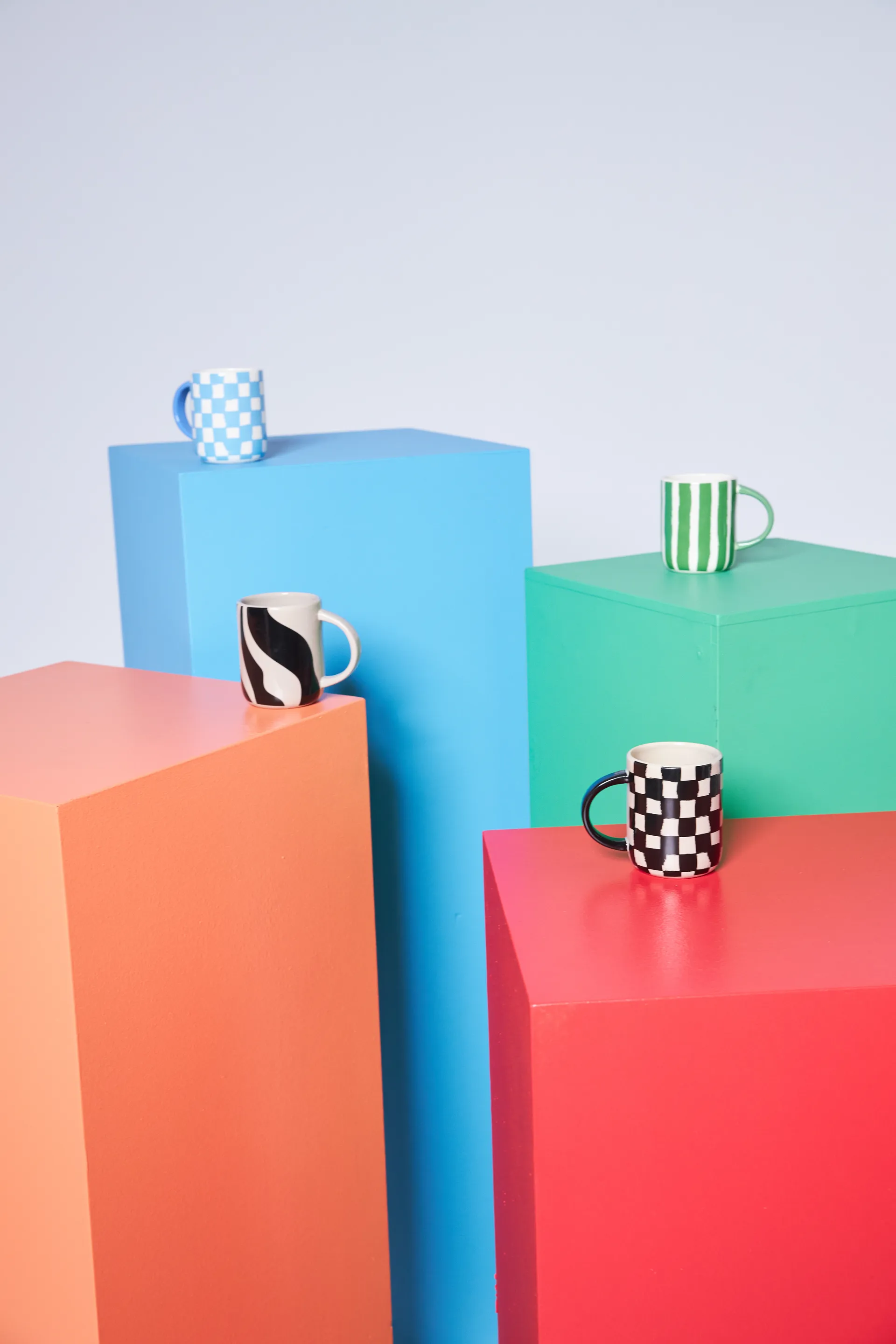 Liz muki check 28 cl, Musta-beige Byon