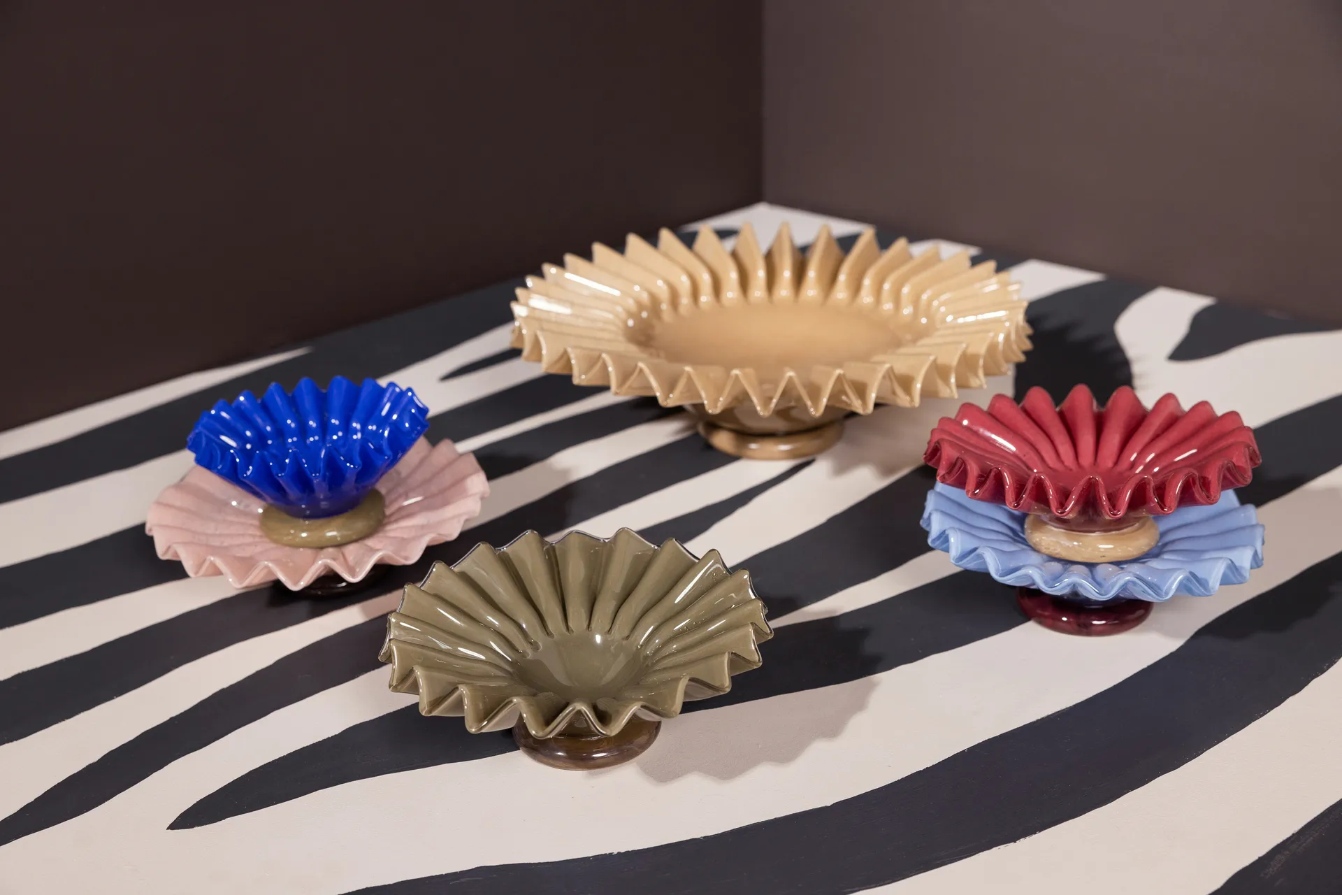 Lori kulho M Ø 18 cm, Vihreä-beige Byon