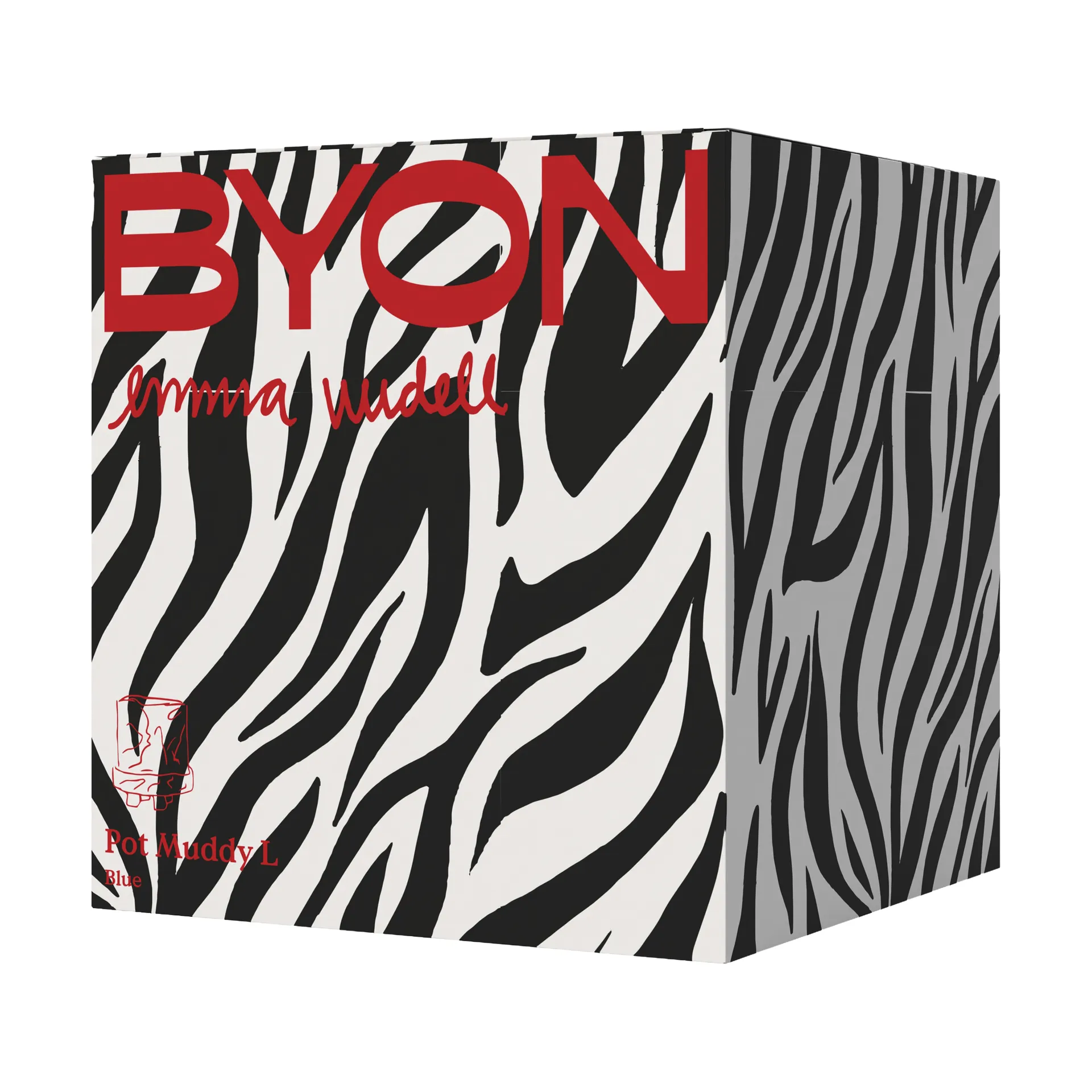 Muddy ruukku L Ø23 cm, Sininen Byon