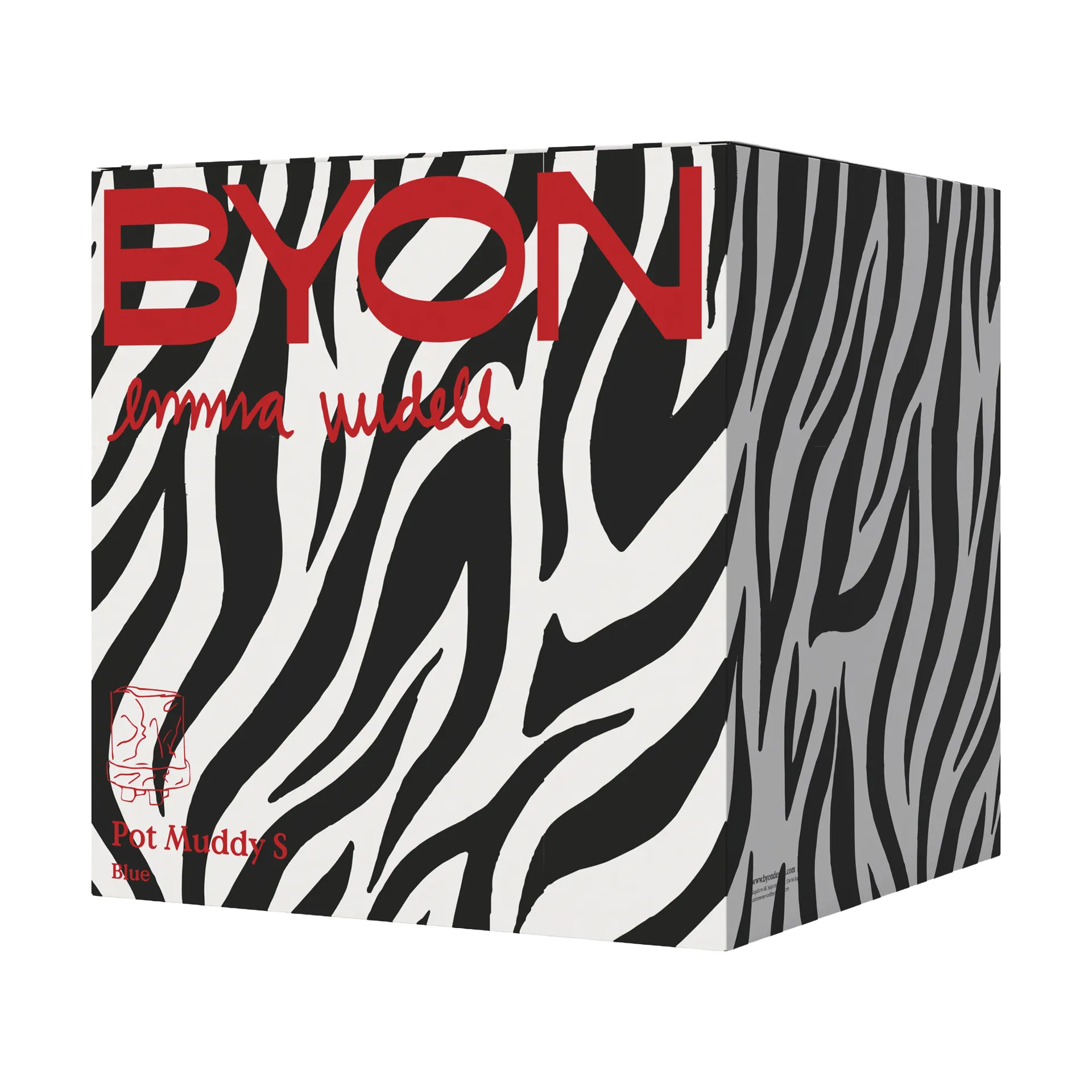 Muddy ruukku S Ø17,5 cm, Sininen Byon