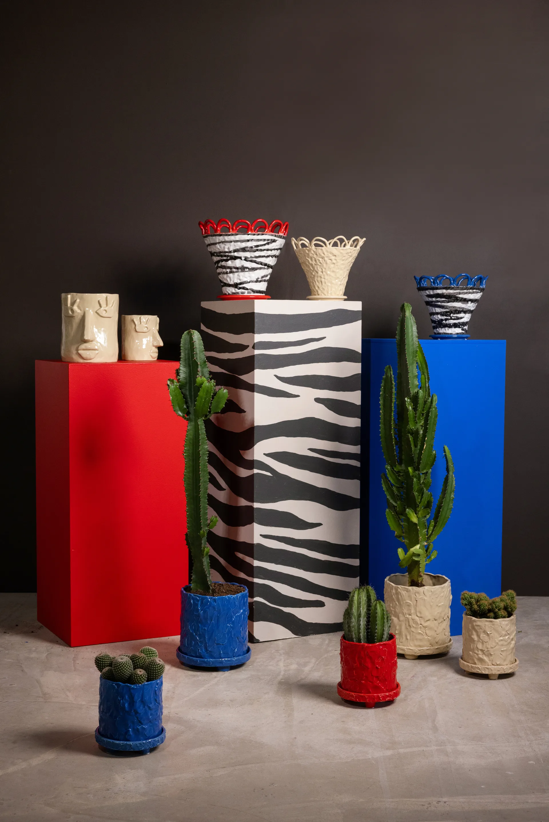 Muddy ruukku S Ø17,5 cm, Sininen Byon