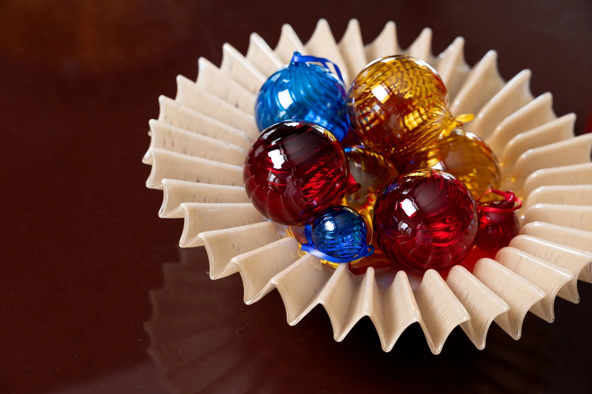 Opacity joulupallo XS Ø4 cm 4-pack, Sininen Byon