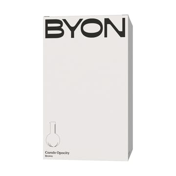 Opacity karaffi 1,9 L - Ruskea - Byon