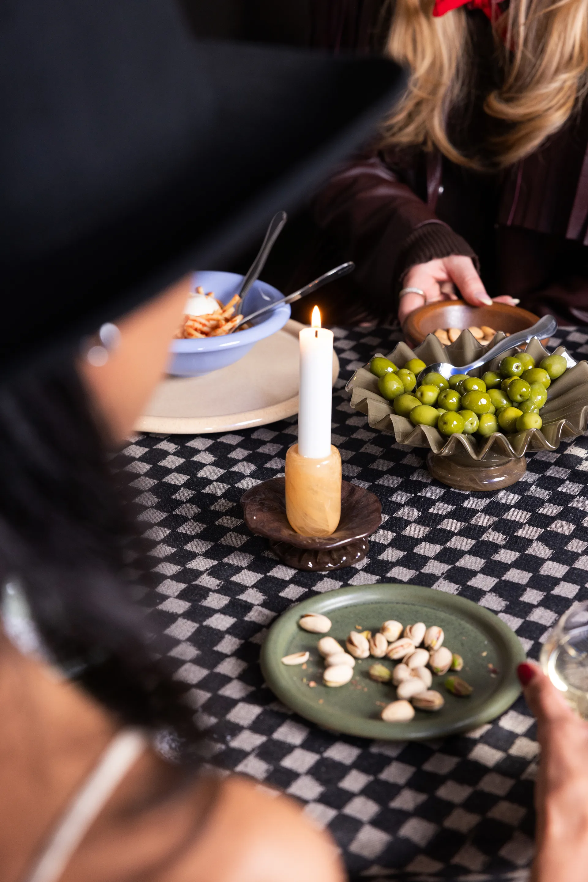 Porto lautanen pieni Ø17 cm, Vihreä Byon