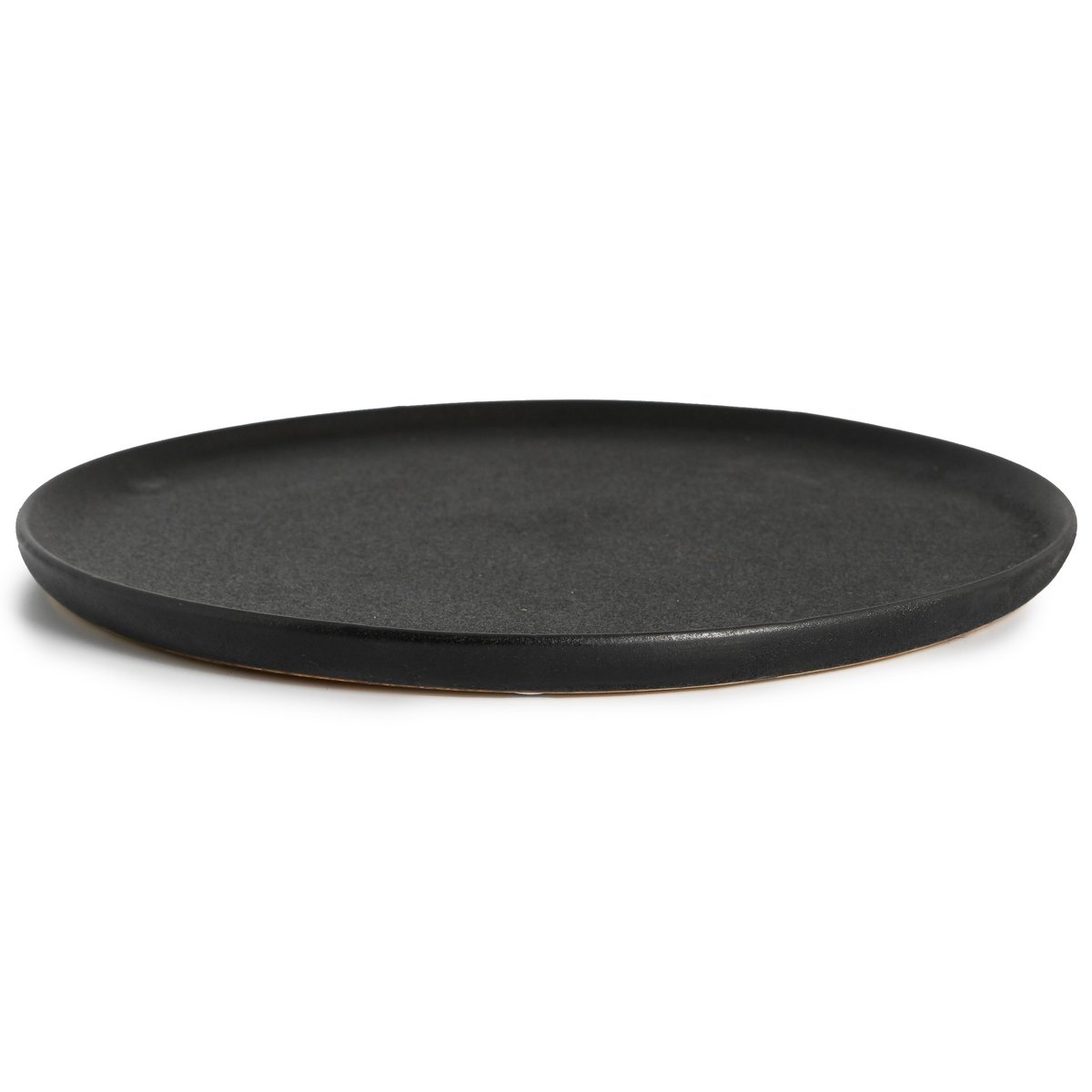 Byon Raw Black lautanen 27 cm Musta | Skandinaavinen Sisustus | Ruokalautaset | Musta