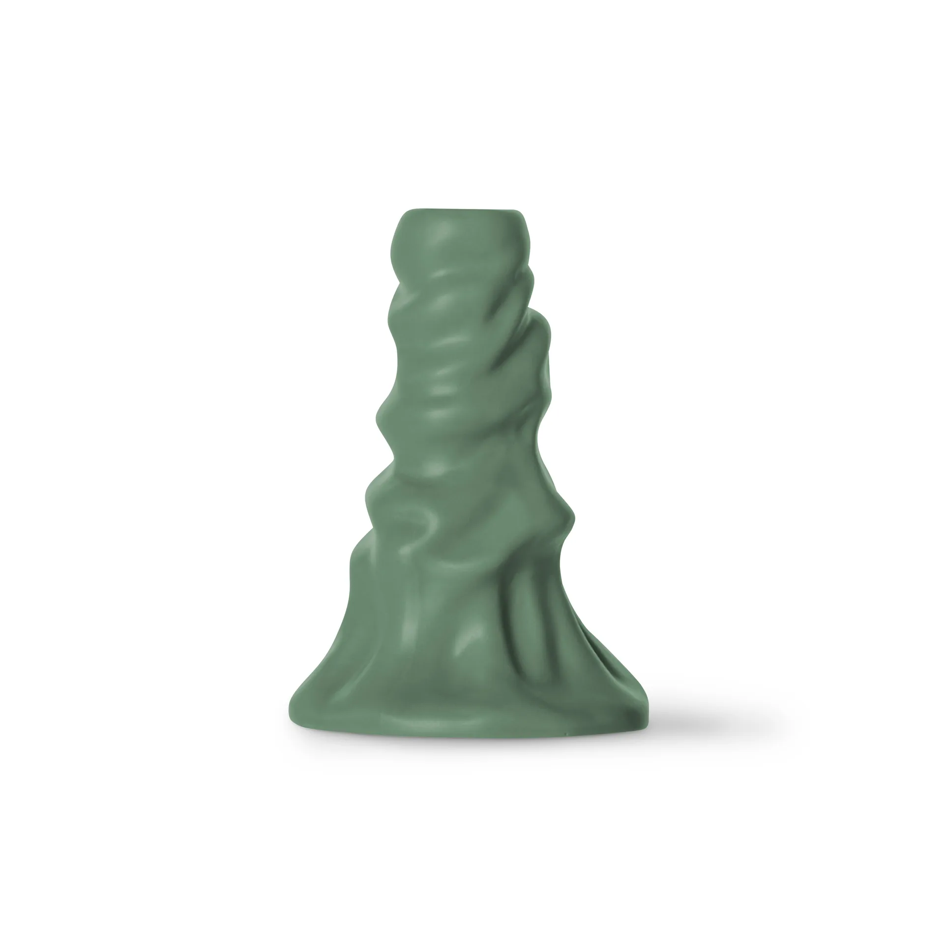 Soft ice cream kynttilänjalka 7,5 cm, Vihreä Byon