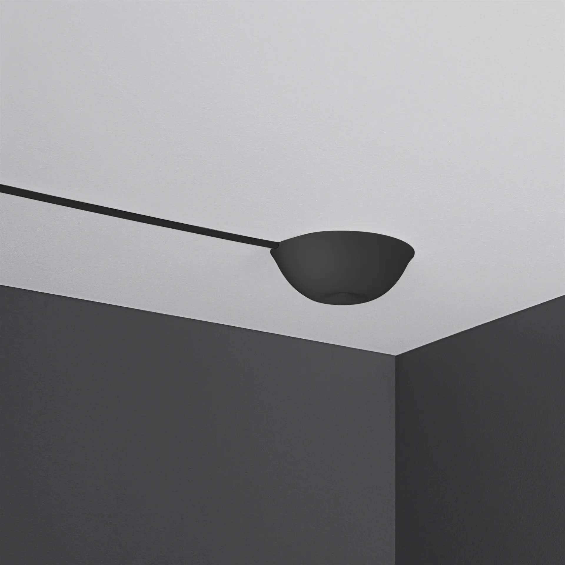 CableCup Hide Kattokuppi, musta CableCup