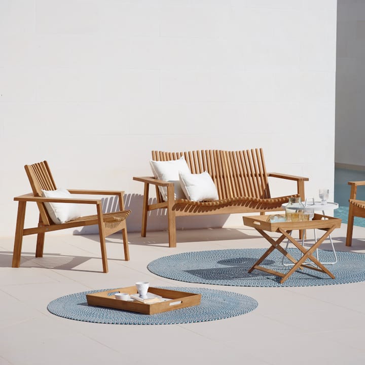Amaze soffa 2-istuttava, Tiikki Cane-line