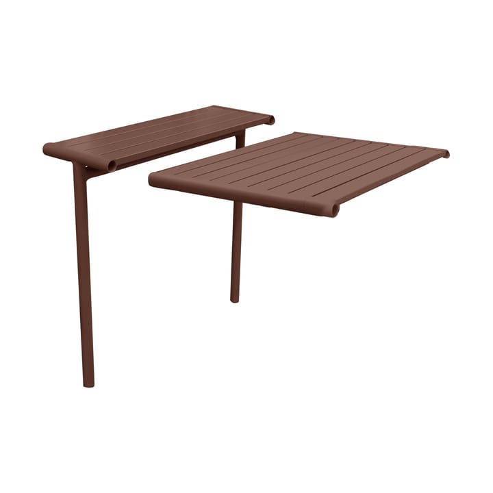 Bliss jatkolevy ja jalat 81x130 cm - Desert red - Cane-line