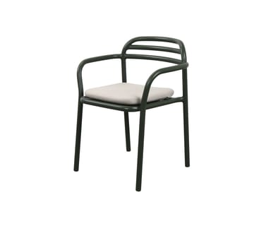 Bliss käsinojatuoli - Dark green - Cane-line