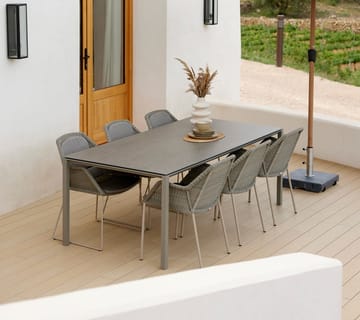 Breeze pinottava nojatuoli weave - Taupe - Cane-line