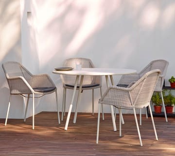 Breeze pinottava nojatuoli weave - Taupe - Cane-line
