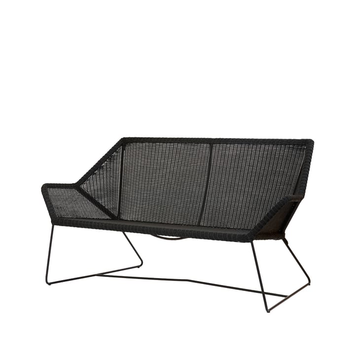 Breeze sohva 2-istuttava weave - Black - Cane-line