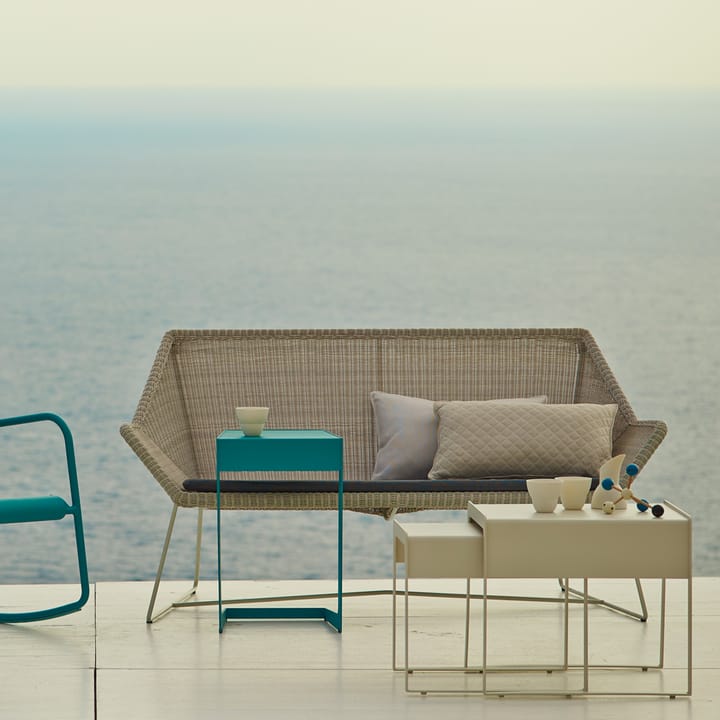 Breeze sohva 2-istuttava weave, Light grey Cane-line