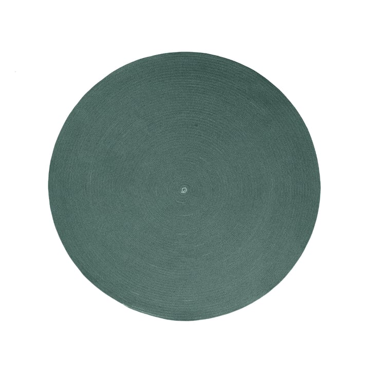 Circle matto pyöreä - Dark green, Ø140cm - Cane-line