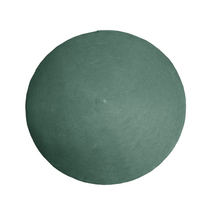 Circle matto pyöreä - Dark green, �Ø200cm - Cane-line