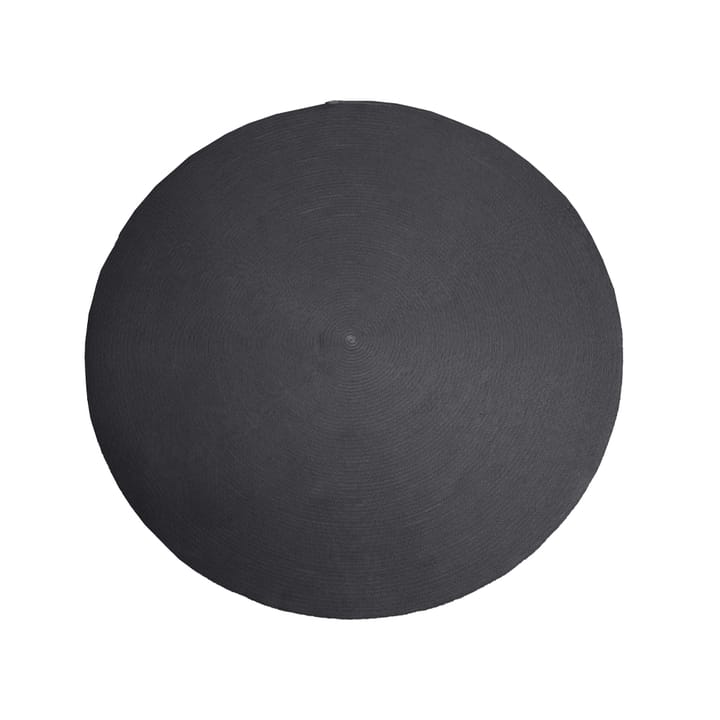 Circle matto pyöreä - Dark grey, Ø200cm - Cane-line