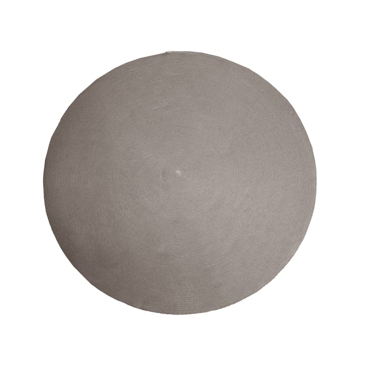 Circle matto pyöreä - Taupe, Ø200cm, 200 cm - Cane-line