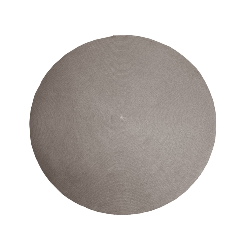 Cane-line Circle matto pyöreä Taupe, 200cm, 200 cm | Skandinaavinen Sisustus | Muovimatot | Beige