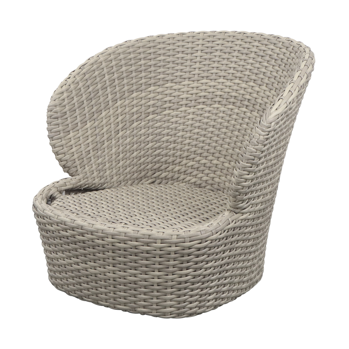 Cane-line Coast nojatuoli swivel Sand (Flat Weave) | Skandinaavinen Sisustus | Nojatuolit & Jalkajakkarat | Beige