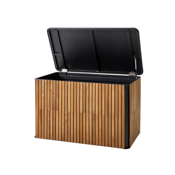 Combine säilytyslaatikko, Teak, lava grey, pieni Cane-line