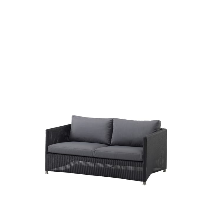 Diamond sohva, 2-istuttava weave - Cane-Line Natté graphite - Cane-line