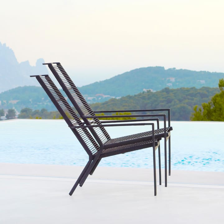 Edge aurinkotuoli, Anthracite Cane-line