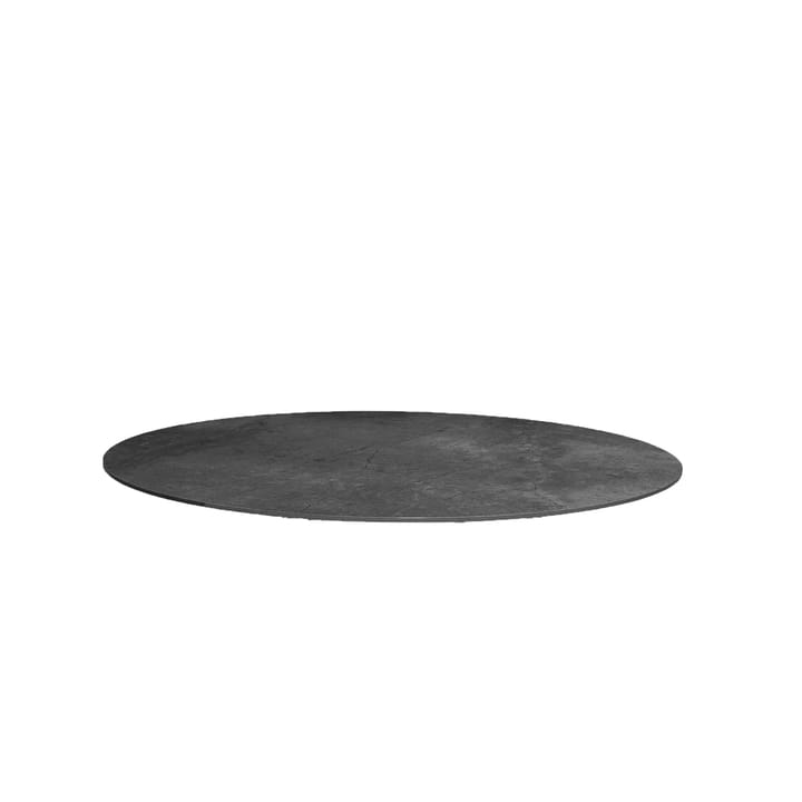 Joy/Aspect pöytälevy Ø144 cm - Fossil black - Cane-line