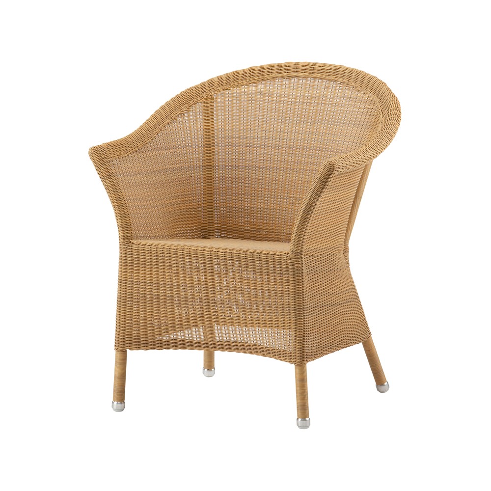 Cane-line Lansing käsinojatuoli weave Luonnollinen | Skandinaavinen Sisustus | Puutarhatuolit | Beige