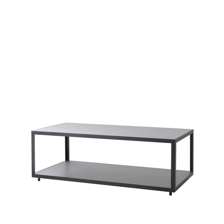 Level sohvapöytä keramiikka 62x122 cm - Light grey-lava grey - Cane-line