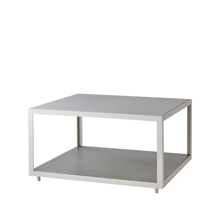 Level sohvapöytä keramiikkaa 79x79 cm - Light grey-white - Cane-line