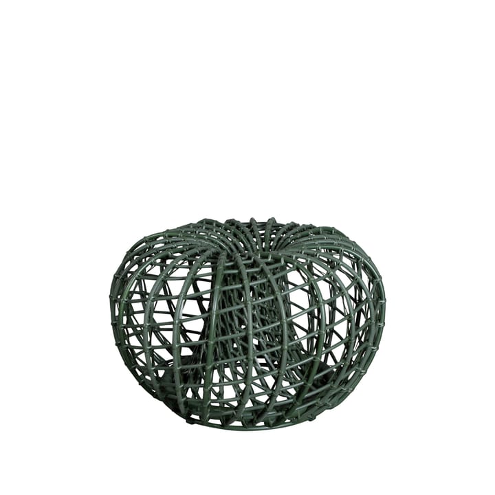 Nest pöytä/jalkarahi - Dark green, pieni - Cane-line