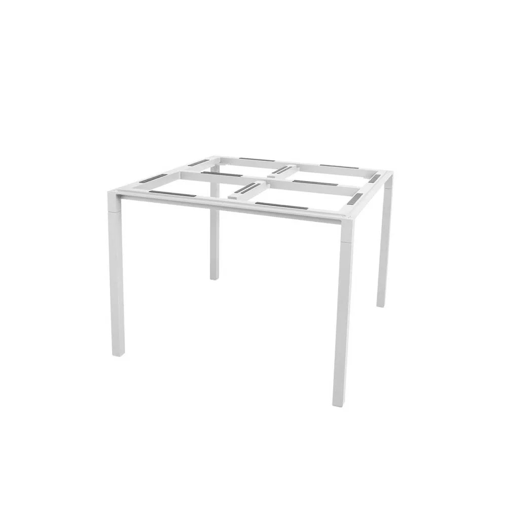 Pure pöydänalusta 100x100x73 cm, White Cane-line